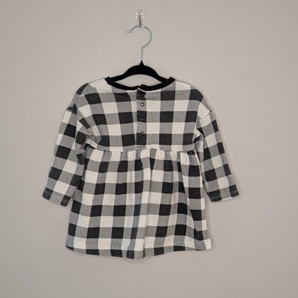 ๐ 2 for 15 ๐ Petit Lem Black Buffalo Check Dress - Picture 2 of 3